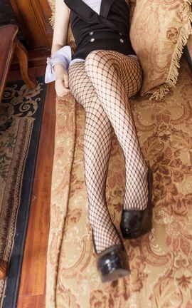 果然网袜才是王道！_丽丝库