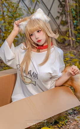 咬一口兔娘 捡到一只黄豆粉_丽丝库