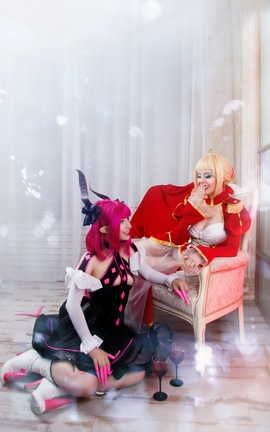 Disharmonica-Cosplay Saber Nero_丽丝库
