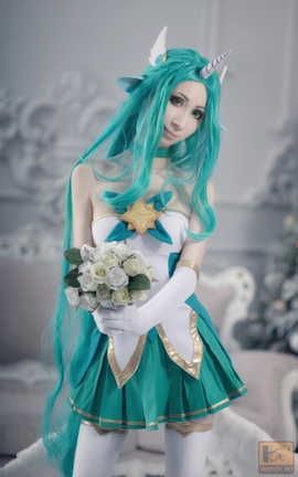 Alina Latypova Soraka Star Guardian Chrismas_丽丝库