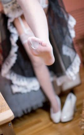 蠢沫沫 蠢沫沫 NO.041 黑透明女仆_丽丝库