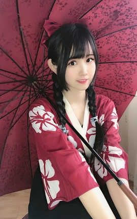 Miko酱ww-汉服 酒红_丽丝库