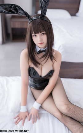喵糖映画 TML.002 网袜兔女郎_丽丝库