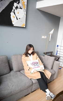 物恋传媒 No.102 elise 冬日里的英伦风情_丽丝库