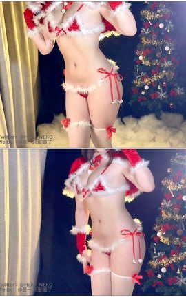 是一只废喵了 诞比基尼连衣裙V1[2880X2160 16秒]_丽丝库