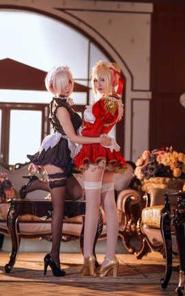 半半子-Claudius Kyrielight Maid_丽丝库