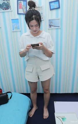 Pary摄影 NO.057 静儿睡着后美脚被偷拍_丽丝库