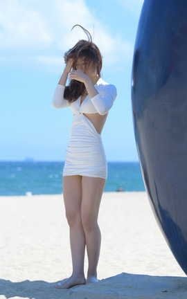 精选街拍作品 NO.0623 红石摄影作品 白裙女孩 2 part6_丽丝库