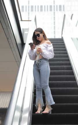 精选街拍作品 NO.1078 凯恩街拍作品 可爱猪猪的紧牛 part1_丽丝库