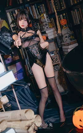 咬一口兔娘 万圣小恶魔_丽丝库