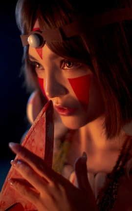 俄罗斯绝美coser RocksyLight 摄影 2018-11-29 Mononoke_丽丝库
