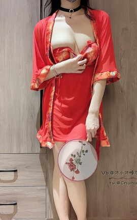 沐沐睡不着(桃小沫沫)-汉服_丽丝库