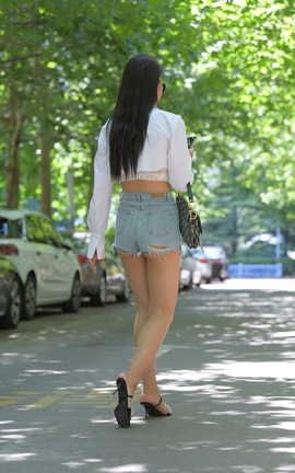 精选街拍作品 NO.1337 一始街拍作品 Credulous part1_丽丝库