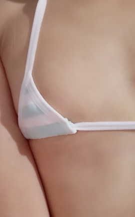 软萌萝莉小仙-蓝白内衣