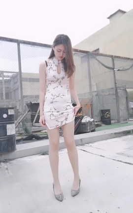 思话SiHua视频 SH032 废墟上发现旗袍美女 珺洁1[720X960][34秒]_丽丝库