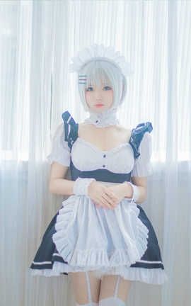十万珍吱伏特-鸢一折纸 女仆装_丽丝库