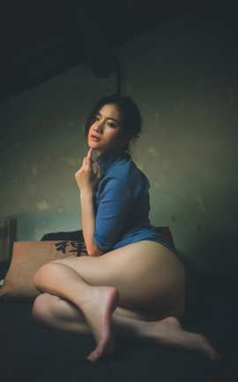 名模阿朱  戶外寫真精選集_丽丝库