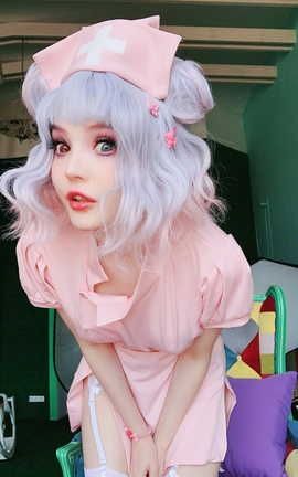 俄罗斯绝美coser RocksyLight 摄影 2019-07-22 Skater Selfies_丽丝库