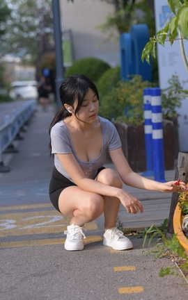 精选街拍作品 NO.1521 一始街拍作品 喜欢看星座的女孩 part3_丽丝库