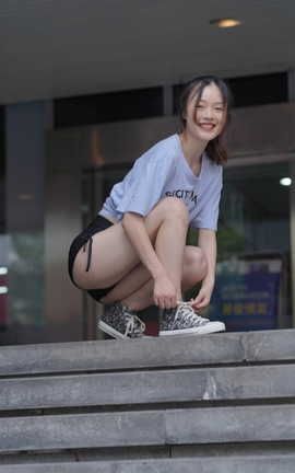 精选街拍作品 NO.1095 kaine模拍作品 攀岩的热裤美女 part4_丽丝库