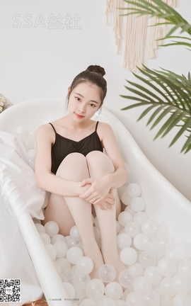 丝社SSA NO.108 文娟 腿模文娟劈个叉都是爱你的形状_丽丝库