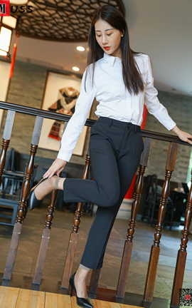 慕丝女郎MussGirl NO.101 制服短丝高跟白领_丽丝库