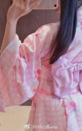 Miko酱ww-和服 粉_丽丝库