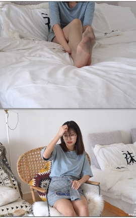 袜啵啵BoBoSocks NO.239 小甜豆-棉拖鞋[3840X2160 30分54秒]_丽丝库