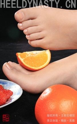 王朝贵足 No.003 安安完美晶莹裸足缤纷水果盛宴足踩系列_丽丝库