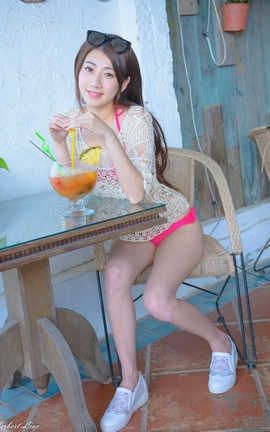 台湾网美 Wangmei 啾比特 淺水灣#0133_丽丝库