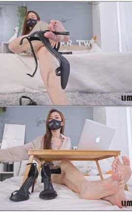 Limerence原创 NO.051 語葳女神 OL 床上办公 极品嫩足桌下露出V2[3840X2160 17分1秒]_丽丝库