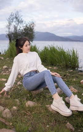 鱼子酱Fish（私拍）- 《牛仔情趣》_丽丝库