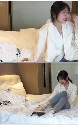 袜啵啵BoBoSocks NO.050 小甜豆-高跟长靴白棉袜[1920X1080][]_丽丝库