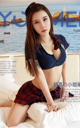 尤美YouMei No.011 初夏の小短裙 爱丽莎_丽丝库