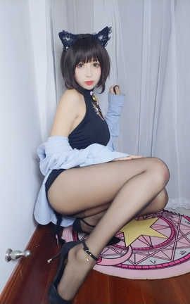 小酥酱(w黑米粥w)-NO.007 露背猫咪_丽丝库