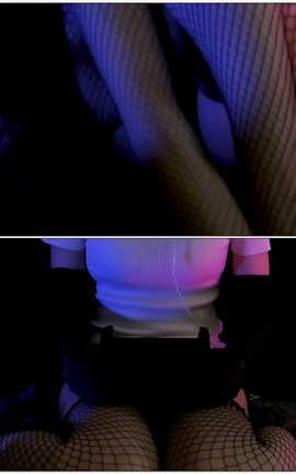 蛇蛇 助眠-考古往期 渔网袜钩弄 黑丝手套摩擦耳朵[1920X1080][26分秒]_丽丝库