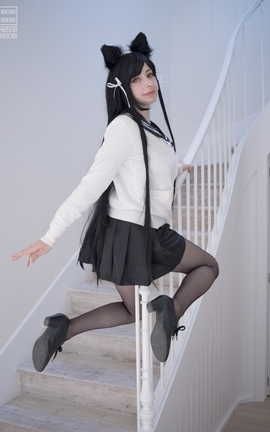 Mikomi Hokina-爱宕 校服 part1_丽丝库