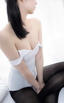 森萝财团 X-058 白色死库水8D油亮黑丝_丽丝库