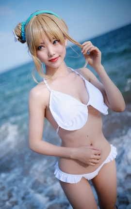 抖娘-利世 - 海边索米_丽丝库