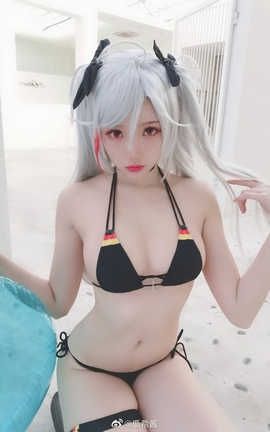 瓜希酱-欧根亲王 泳装_丽丝库