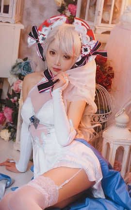 面饼仙儿-欧根花嫁_丽丝库