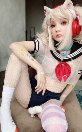 俄罗斯绝美coser RocksyLight 摄影 2019-01-13 Kinka  Selfies_丽丝库