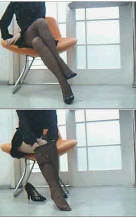 原味妖妖原创丝袜美腿套图-黑_丽丝库