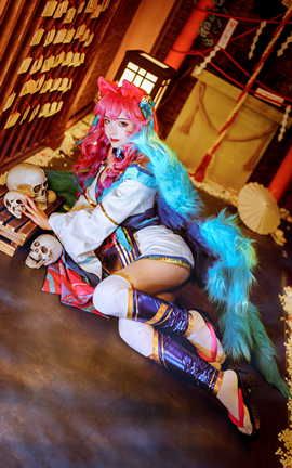 雯妹不讲道理-十月套餐 阿狸 透明皮衣女仆_丽丝库