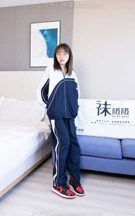 袜啵啵BoBoSocks NO.398 稚予-板鞋、白船袜、裸足、裸足_丽丝库