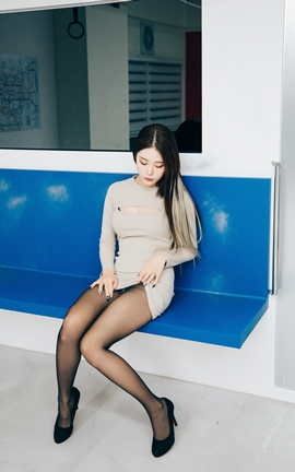 韩国写真Loozy NO.061 Bondage Subway_丽丝库