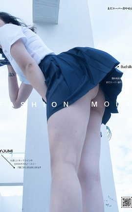 尤蜜YouMi 2021.01.31 蓝白物语 糖積-女摄影_丽丝库