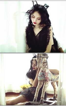 YALAYI雅拉伊写真视频 2018.12.31 V009《童话》凉儿[1920X1080][2分2秒]_丽丝库