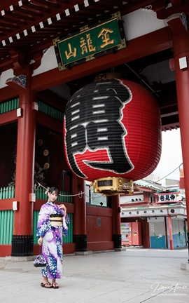 HaneAme雨波 紫罗兰 - 夏日浴衣_丽丝库