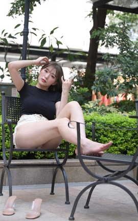 精选街拍作品 NO.0787 魂魂摄影作品 白色热裤美女 part13_丽丝库